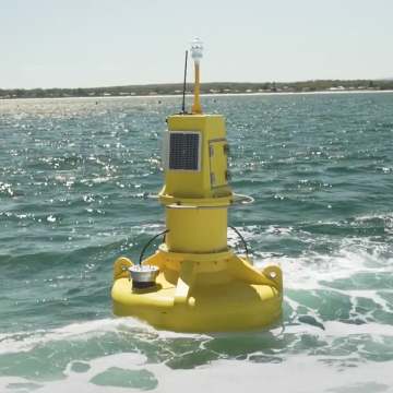 Xylem’s YSI data buoy provides water-quality data for mussel farmers