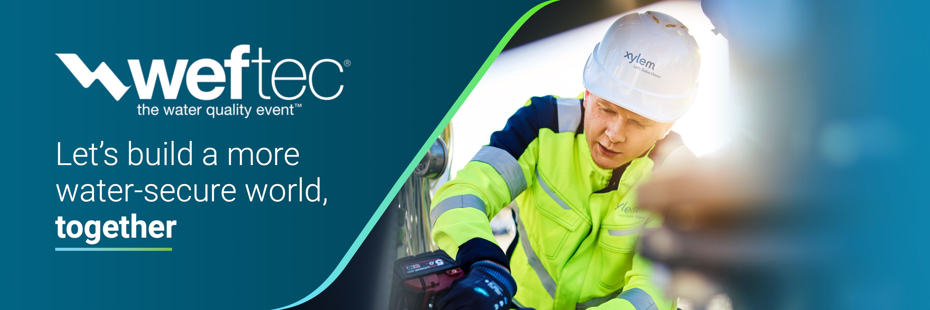 Xylem at WEFTEC 2024: Partnering with utilities to address water challenges