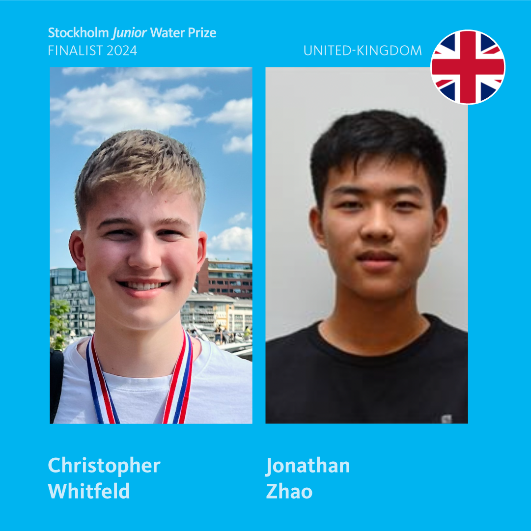 2024 Stockholm Junior Water Prize winners -UK